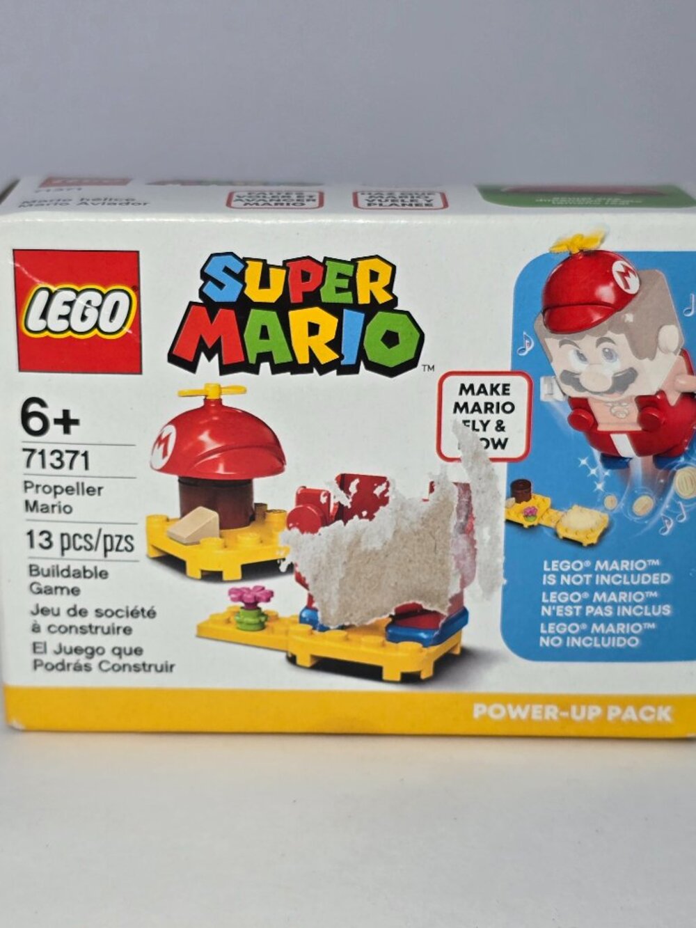 LEGO Super Mario Propeller Mario Power-Up Pack 71371 - New Sealed (Box Damage)